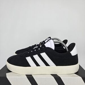 New Adidas VL Court 3.0 'Black White' Women's Shoes Size 6.5